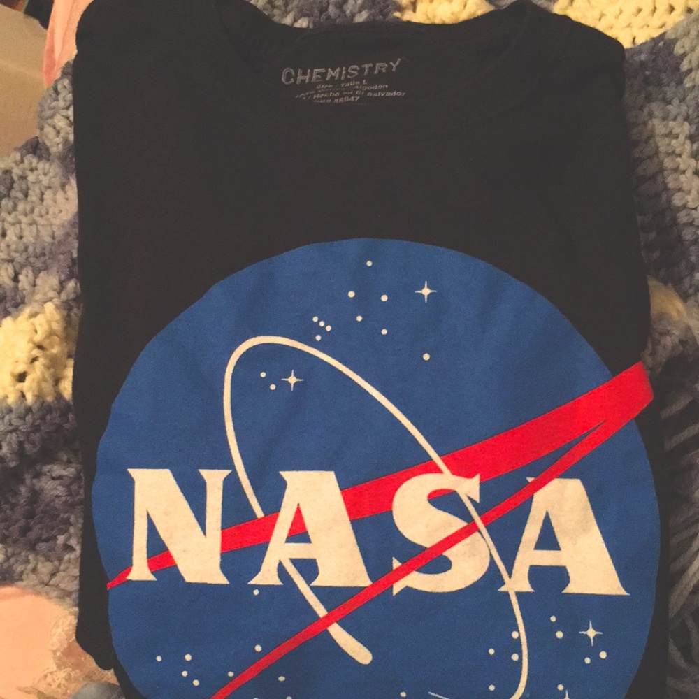 Chemistry brand Nasa tee purchased from target last year